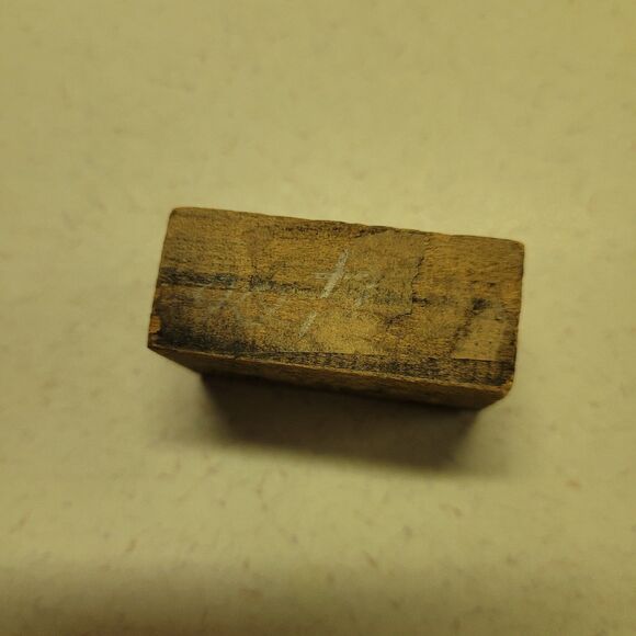 Vintage Letterpress Printing Block Ford Advertising Logo - Picture 3 of 5
